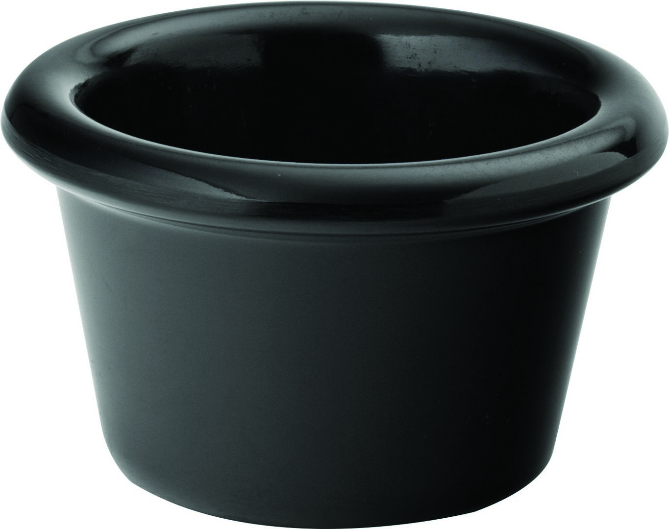 Plain Black Ramekin 1.5oz (4cl) - CAS275DS03-00-B01048 (Pack of 48)